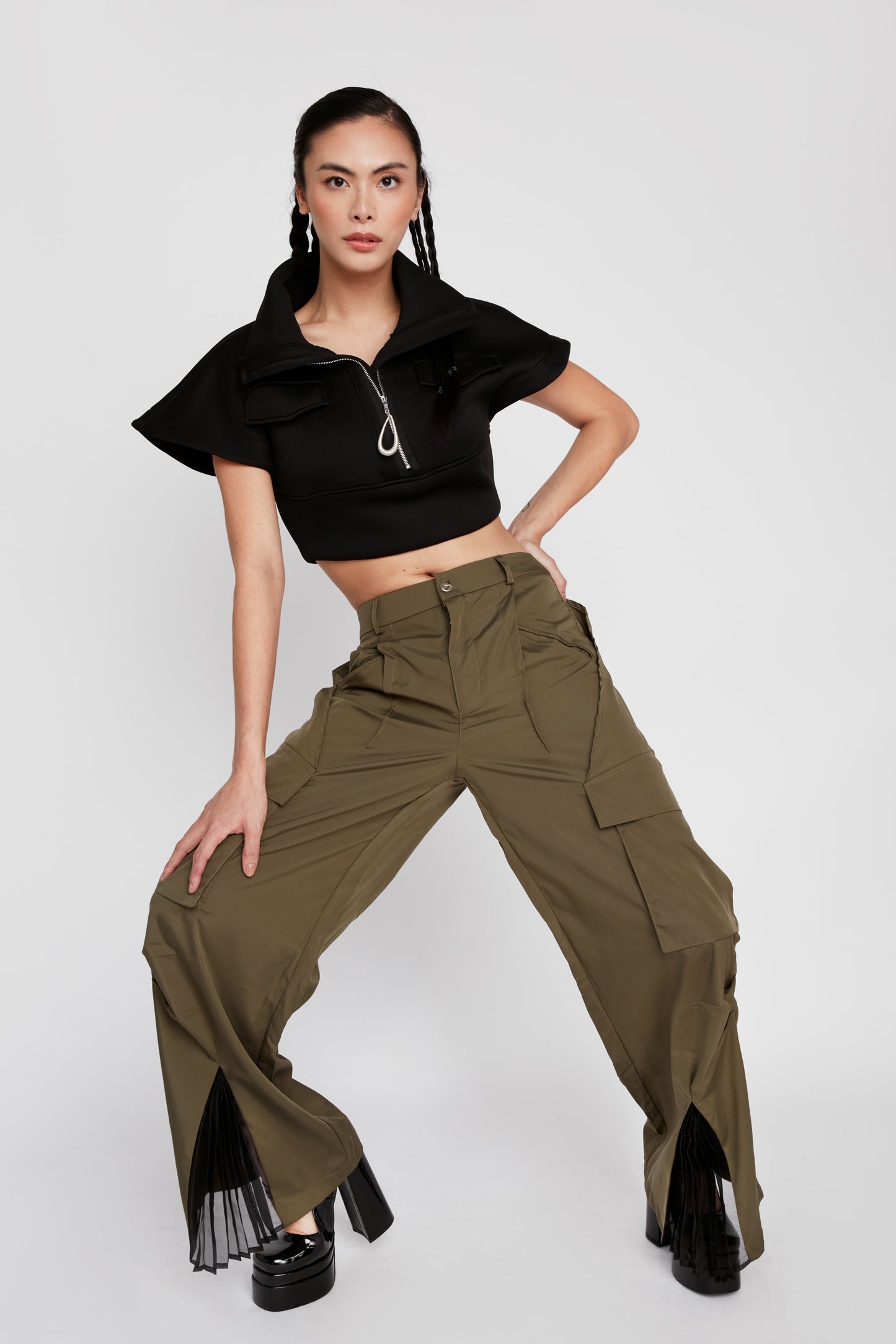 Accordion Cargo Elevated Street Pant